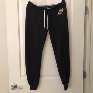 Nike black joggers
